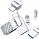 Флеш-накопитель EAGET 128 ГБ Type-C USB 3.2 с двойным интерфейсом, миниатюрный, водонепроницаемый, металлический, высокоскоростной, CU32, для телефонов, компьютеров, планшетов. - изображение 1