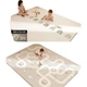 Килимок для повзання Beiyi Baby потовщений XPE 120×180×2.5см райдужний - зображення 1