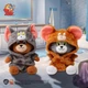 Плюшевая фигурка Тома и Джерри, кукла в халате CP, милая плюшевая игрушка, подарок на день рождения для девушки, украшение для рабочего стола. - изображение 4