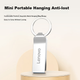 Флеш-накопитель Lenovo 32 ГБ USB 2.0 Mini SS190 из металла с защитой от потери, подходит для автомобиля, компьютера и офиса. Небольшая емкость USB-накопителя. - изображение 4