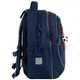 Рюкзак Kite Education BC26-700M. Ортопедична спинка Ergo Kids, 2 відділення, 1 передня та 2 бічні кишені, кишеня для телефона, роздільники, органайзер, ключниця, ущільнена ручка, нагрудний ремінь, ущільнене дно, підвіска - изображение 3