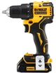 Дриль-шурупокрут акумуляторний безщітковий DeWalt XR 18 В з 2 АКБ 1.5 А·год і ЗП (DCD708S2T-QW) (5035048709702) - зображення 2