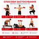 Гантели для фитнеса 2 шт по 3 кг шестигранные композитные Perto Красный 12959 - изображение 3