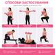 Гантели для фитнеса 2 шт по 3 кг шестигранные композитные Perto Розовый 12973 - изображение 2