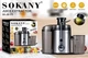Соковыжималка Sokany SK-JB-175 электрическая для фруктов и овощей, кухонная центробежная соковыжималка с контейнером для сока (83301) - изображение 2