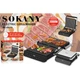 Электрический гриль SOKANY SK-08079 — контактный гриль для мяса, овощей и горячих блюд с антипригарным покрытием (44751) - изображение 3