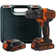 Дриль-шурупокрут BLACK+DECKER, безударний, 18 В, 1.5 Аг, 40 Нм, 360-1400 об/хв, патрон 10 мм швидкозатискний, кількість швидкостей - изображение 1