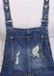 Комбинезон джинсовый женский Banny Jeans 161711 S (2200004400921) - изображение 4