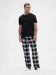 Пижамные штаны мужские хлопковые GAP 411472117 XL Черный/Серый (1159862146) - изображение 3
