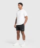 Спортивні шорти чоловічі Gymshark 195529 L Чорні (2200005157046) - зображення 1