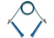 Скакалка скоростная EasyFit Speed Cable Rope 3 м синяя для кроссфита фитнеса бокса кардио тренировок со стальным тросом - изображение 1