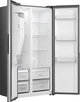 Холодильник SBS Gorenje, 179х62х91см, 2 двері, 347(181)л, А+, NF+, Інв., Зона св-ті, диспенсер, Внутр. Диспл, нерж - зображення 5