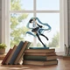 Фигурка Хацуне Мику Miku Hatsune Miku Hatsune Vocaloid с подставкой съемные волосы 20 см Разноцветный (28262) - изображение 8