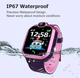 Дитячий годинник Smart Watch G7 SIM 1,44 мА·год IP67 Будильник, відповідь на дзвінок, нагадування про дзвінки - зображення 2