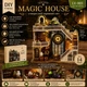 Миниатюрный домик-конструктор DIY Magic House «Волшебный Домик» с LED-подсветкой для самостоятельной сборки - изображение 4