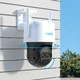 Внешняя IP-камера видеонаблюдения Reolink TrackMix Series W760 8 МП Wi-Fi 2.8-8 мм IP65 1/3" + 1/2.8" White - изображение 5