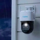 Внешняя IP-камера видеонаблюдения Reolink TrackMix Series W760 8 МП Wi-Fi 2.8-8 мм IP65 1/3" + 1/2.8" White - изображение 6