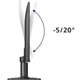 Монитор 27" Philips 27E2N1100L/00 VA 1920x1080 100 Гц 250 кд/м² Black - изображение 6