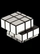 Головоломка Дзеркальний кубик 3x3 MoYu MeiLong Mirror Cube Сріблястий - зображення 3
