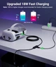 Кабель Syntech USB 3.0 to USB C для Meta Quest 3S/Quest 3/Oculus Quest 2/Pico 4 з живленням, 5м, адаптер USB A/C, чорний (M32C2-5BK) - зображення 2