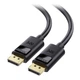 Кабель Cable Matters Displayport v1.4 [VESA Certified] 8K@60Hz, 4K@240Hz, 32.4Gbps, 1.8м black (102025-6) - изображение 1