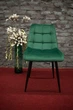 Стул CHIC VELVET черный каркас/зеленый BL.78 - изображение 6