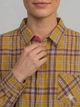 Жіноча сорочка колір гірчиця байка розмір 3XL (701) - изображение 4