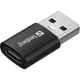 Провідний петличний мікрофон Streamer USB Clip USB-A/USB-C, кабель 3м, чорний - изображение 3