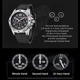 Кварцевые Часы NORTH EDGE MACH-2 Solar black - изображение 5