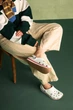 Жіночі Ретро крокси Білі класік Crocs Crocband Runner Clogs Summit White 1 (40-41, білий) - изображение 9