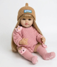 Реалистичная кукла Реборн 55 см полностью виниловая Doll Reborn Baby К0100306 - изображение 4