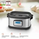 Аппарат Sous Vide ProfiCook PC-SV 1112 – вакуумная печь 8.5 л, 520 Вт, электронный дисплей, таймер до 72 часов, точный контроль температуры - изображение 7