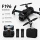 Квадрокоптер F196 4K — дрон с камерой, Brushless моторами, FPV Wi-Fi, удержанием высоты и 360° флипами,2 АКБ, складной Mini Drone - изображение 1