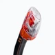 Трубка Tusa HYPERDRY ELITE 2 черно-оранжевая - изображение 5