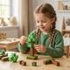 Магнітний конструктор 100шт кубики на магнітах Майнкрафт блоки Minecraft - зображення 3