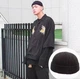 Шапка бини (докер) Черная OneSize унисекс укороченная с подворотом Черный - изображение 7