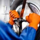 Набір з 3 упак. Рукавички нітрилові Mercator Gogrip Orange помаранчеві 50 штук розмір L - изображение 4