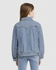 Детская джинсовая куртка Levi's с вышивкой 1159863545 (Синий 140-155 см) на рост 140-155 см - зображення 2