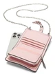 Кошелек Victoria's Secret с длинной цепочкой 1159863274 (Белый/Розовый One size) - изображение 3