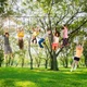 Траса з перешкодами ніндзя для дітей комплект Slackline Hypermotion 9 перешкод - изображение 2
