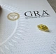 Муассанит желтый 7 х 14 мм с сертификатом 3Ct(05702) - изображение 1