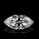 Муассанит желтый 5 х 10 мм с сертификатом 1Ct (05703) - изображение 1
