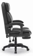 Офісне крісло Hell's Chair HC-1031, Black екошкіра - изображение 3