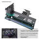 Комплект удлинительных кабелей PHANTEKS PCI-E 5.0 Black с поворотным вертикальным кронштейном / Универсальный корпус ATX на 7 слотов / Подсветка ARGB / Защита от электромагнитных помех / Видеокарта 5090 - изображение 4