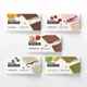 Блок шоколада Spacefood Space Chocolate MIX Crunch, 10*25 грамм - Микс - изображение 2