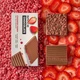 Блок молочного шоколада Spacefood Space Chocolate Strawberry Crunch, 10*25 грамм - Клубника - изображение 4
