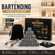 Подарочный набор камней для виски Bartending Premium, 12 шт., стеатит, деревянная коробка, щипцы, мешочек - зображення 2