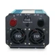 Перетворювач напруги Power Inverter Wimpex WX-2600 інвертор, 2600W 12-220V чиста синусоїда з підзарядкою - зображення 5