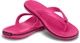 В'єтнамки Crocs Crocband Flip, (11033) 41, темно-рожевий/чорний - зображення 1