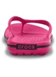 В'єтнамки Crocs Crocband Flip, (11033) 41, темно-рожевий/чорний - зображення 4